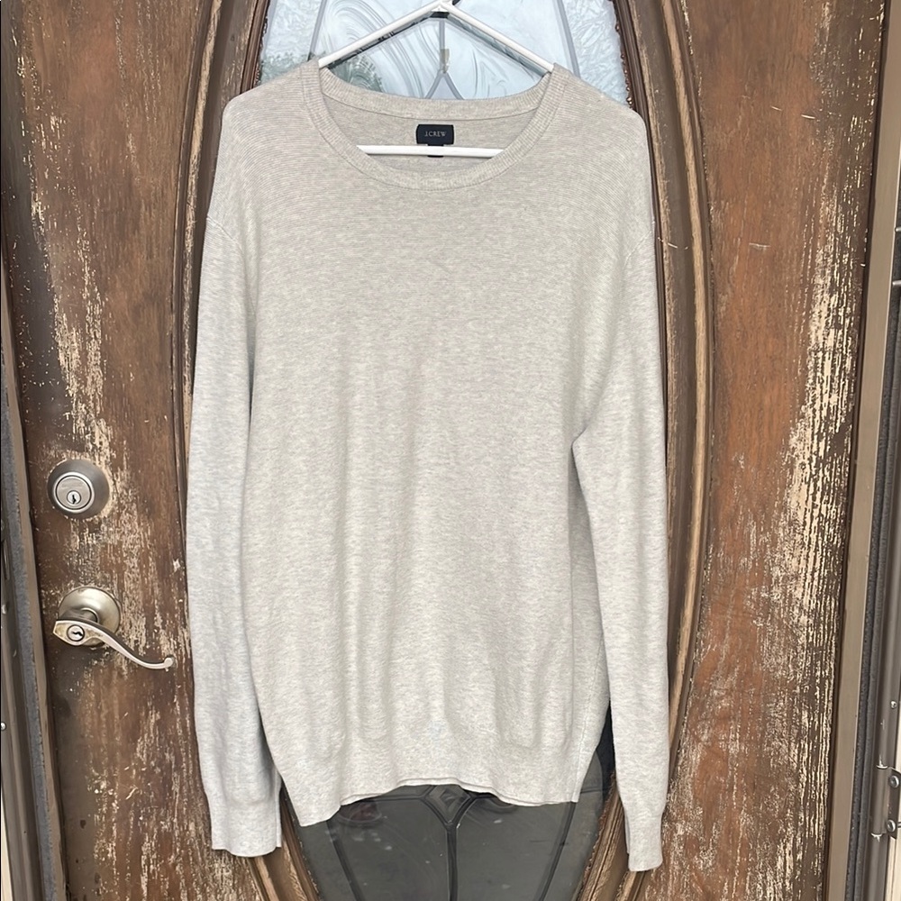 Like New J.Crew Cotton Crewneck Sweater! Men’s Large